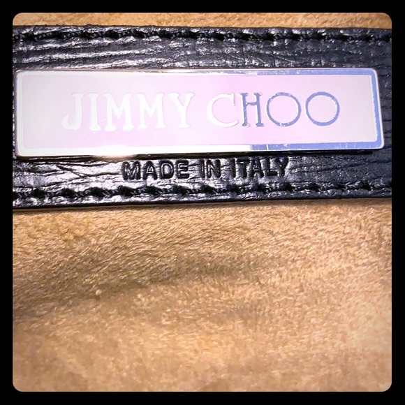 Jimmy Choo Leather Tahula Hillary Doctor Handbag - Picture 11 of 12